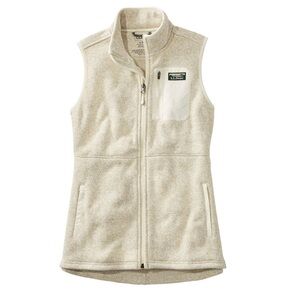 L.L. Bean Women’s Sweater Fleece Long Vest